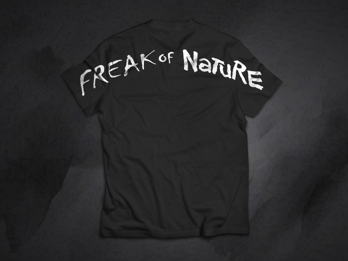 Freak of Nature Across Back Tee