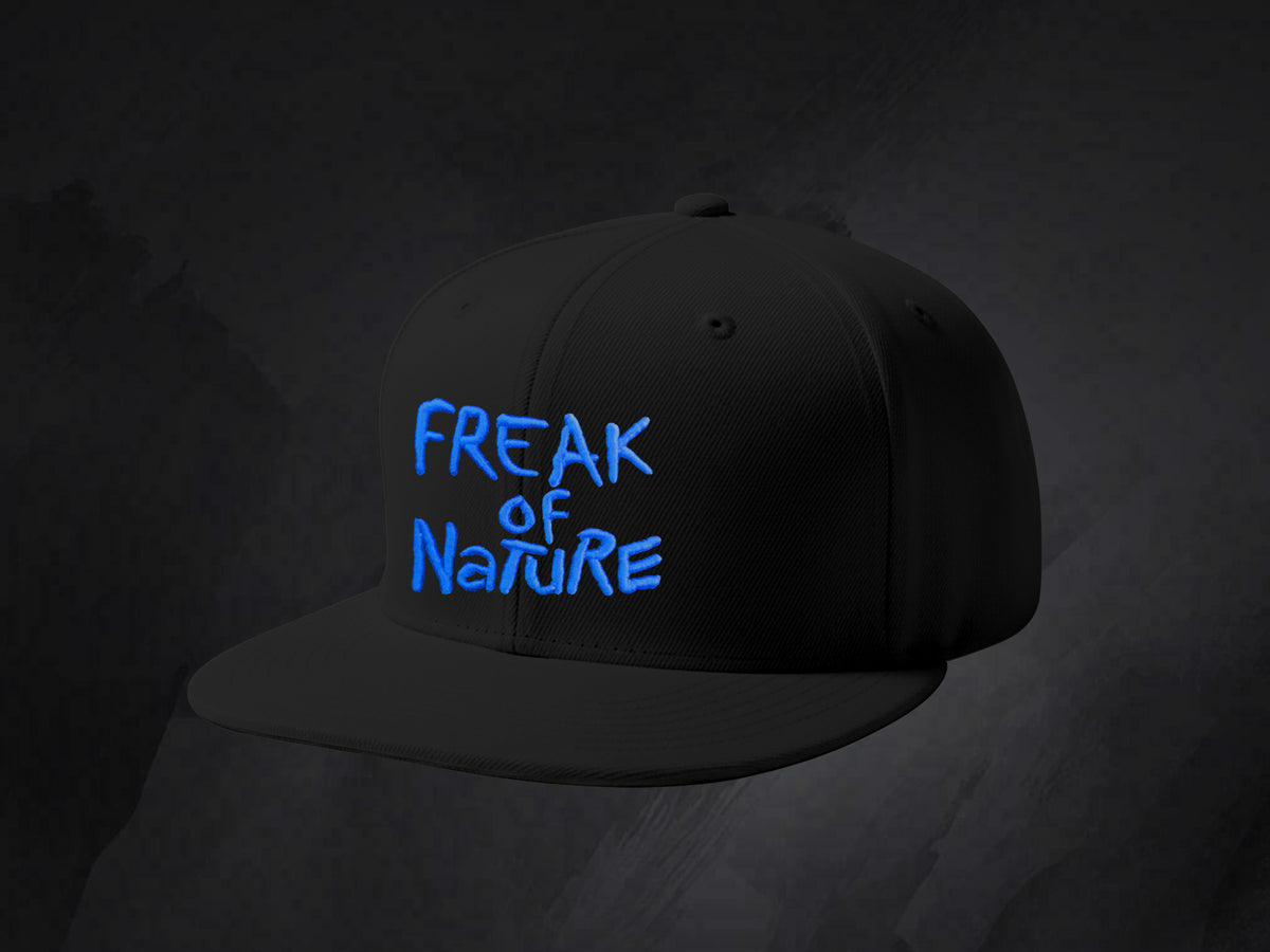 Freak of Nature Big Logo/Black Snap Back