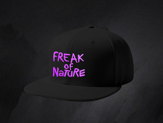 Freak of Nature Big Logo/Black Snap Back