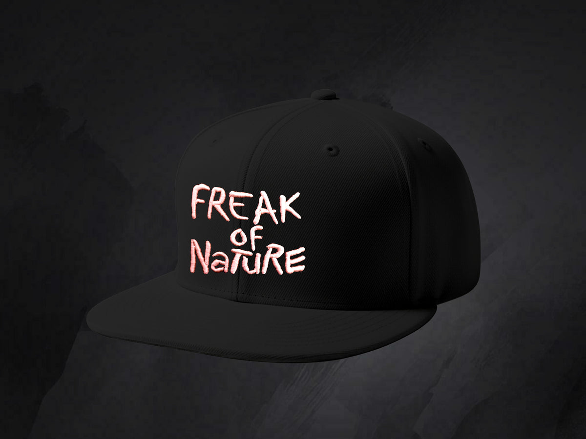 Freak of Nature Big Logo/Black Snap Back